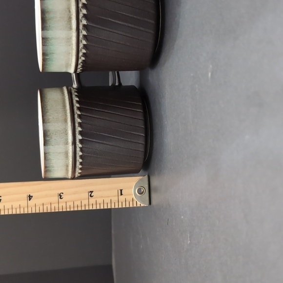 VGT,Denby Rondo, England Set Of 2 Rustic Ceramic Tea Cups. - Picture 9 of 9